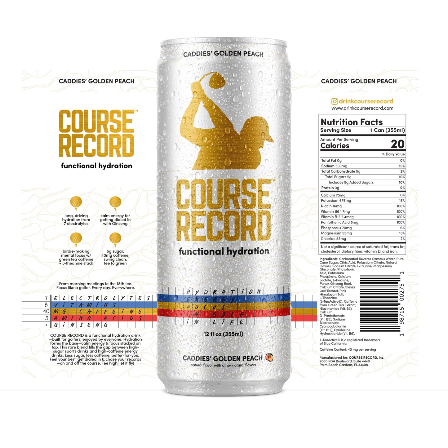 COURSE RECORD - functional hydration drink