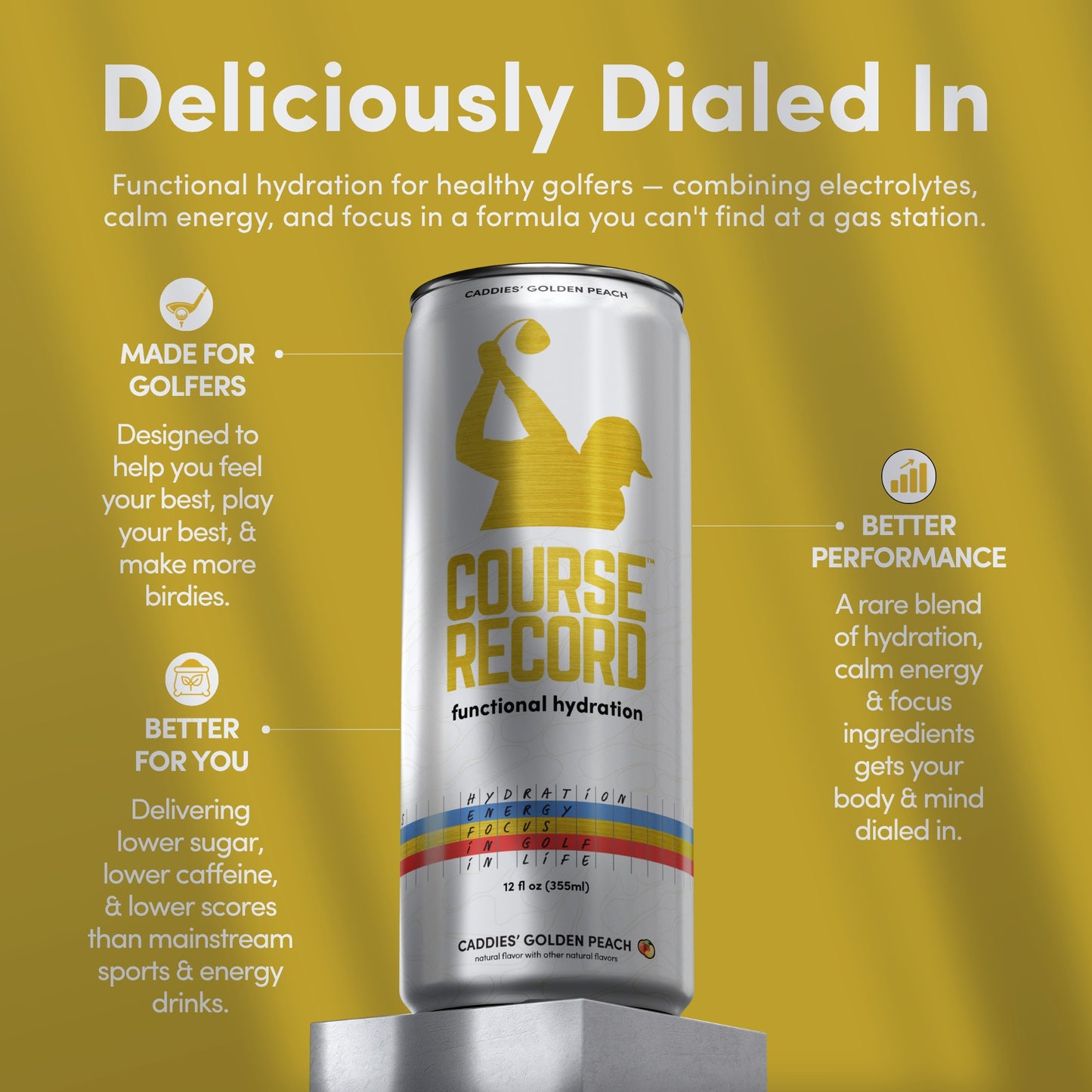 COURSE RECORD - functional hydration drink