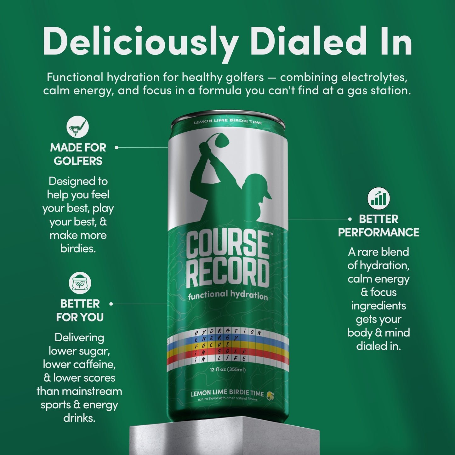 COURSE RECORD - functional hydration drink